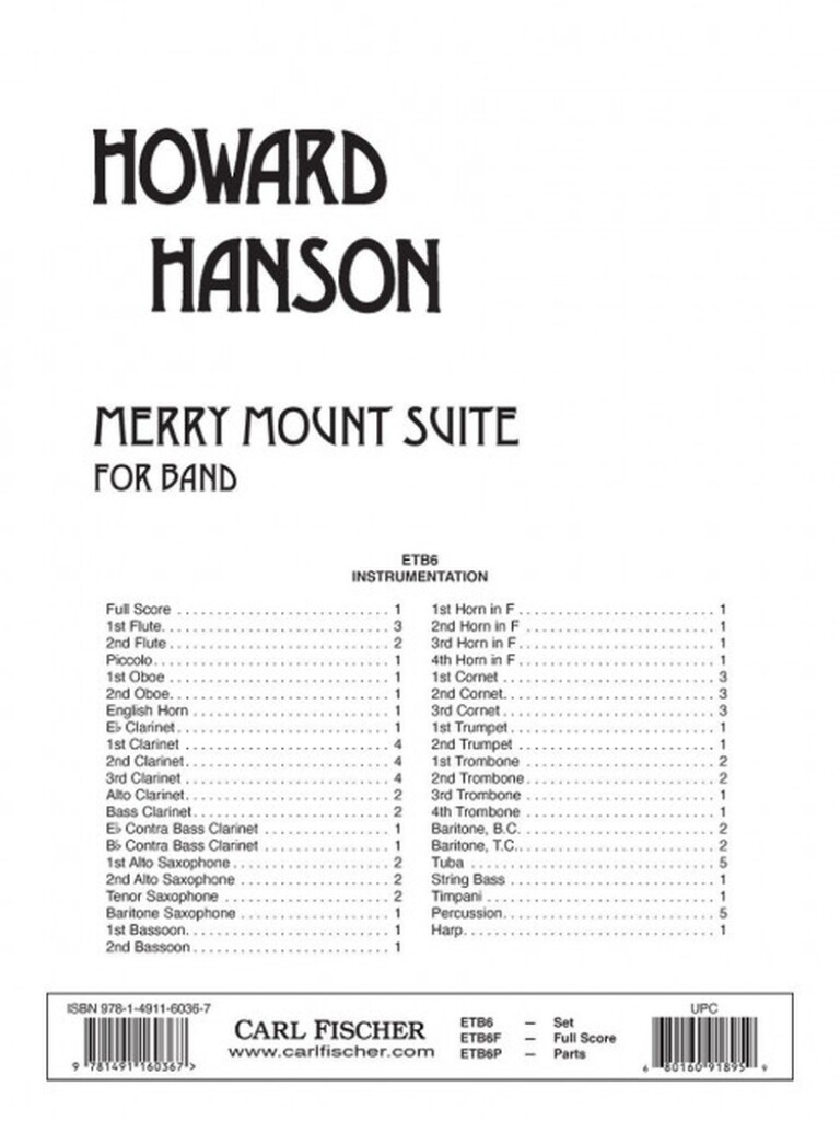 Merry Mount Suite